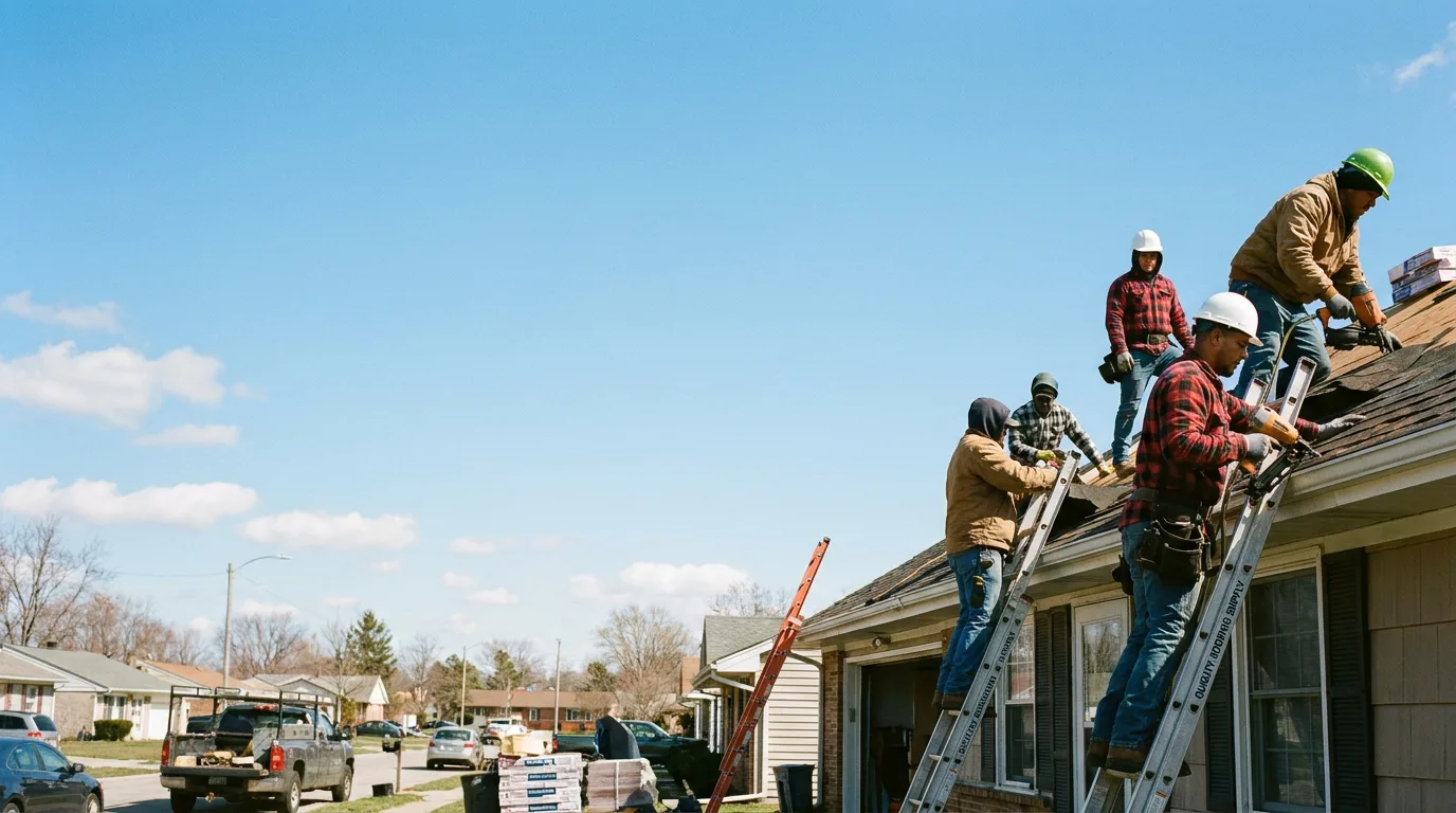 Roofing in Crestline, OH near me